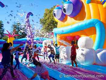 World's largest bounce house makes a summer stop in Edmonton