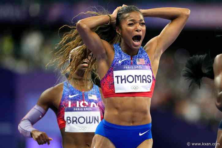Harvard-grad Gabby Thomas sprints to 200-meter gold medal for the United States