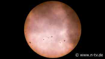 Verstärkte Magnetfelder: Zahl der Sonnenflecken so hoch wie seit 20 Jahren nicht
