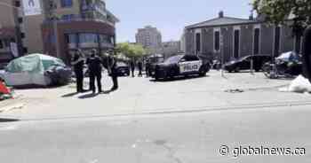 Victoria police unveil ‘safety plan’ to break up downtown encampment