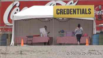 Crews finalize details on Canada's largest outdoor camping festival