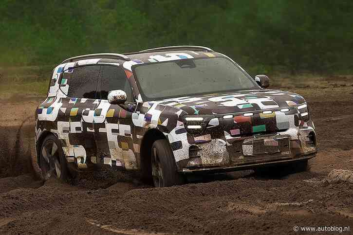 Smart #5 met 646 pk ragt door de modder