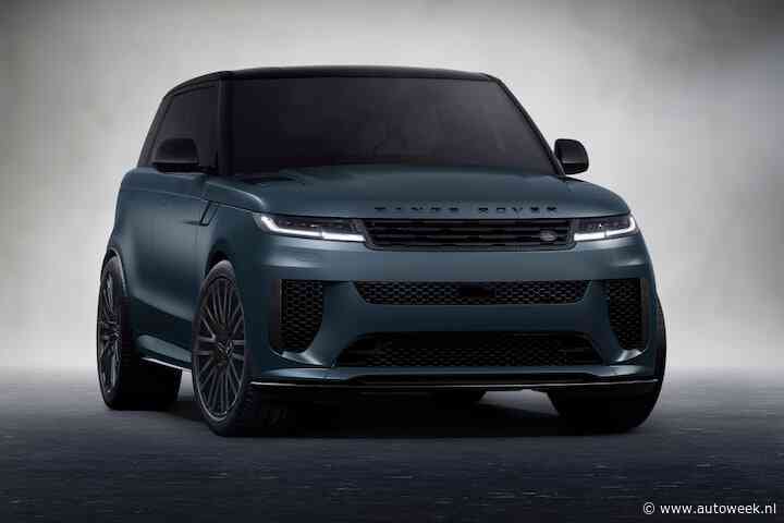 Range Rover Sport SV Edition Two: vier verschillende thema's