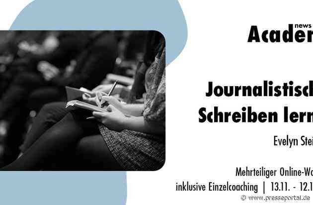 Journalistisches Schreiben lernen / Mehrteiliger Online-Workshop der news aktuell Academy
