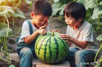 Watermeloeninspecteurs beoordelen rijpheid van fruit nauwkeurig in China