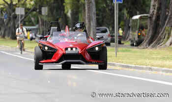 Kokua Line: Are low-slung 3-wheelers legal on freeway?