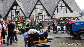 Nach Hotel-Einsturz : "Eine solche Lage noch nicht vorgefunden"