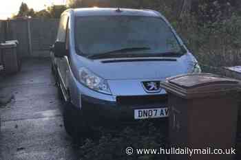 Man fined for abandoning van in alleyway