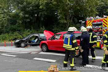 Schwerer Unfall auf Herforder Straße in Bielefeld