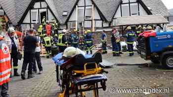 Moeder en kind uit Urk overleefden instorten hotel dankzij omvallende deur