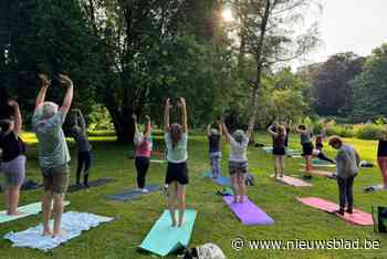 Francine geeft gratis yogalessen in stadspark: “Wanneer de sessie doorgaat, is afhankelijk van het weer”