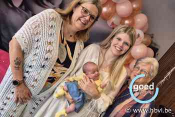 Ella-June zorgt voor vier generaties in Zonhoven