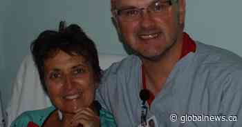 Quebec woman returns to N.B. hospital to thank doctors, staff for saving her life