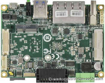 Pico-ITX board with i.MX8M Plus processor for quad Arm Cortex-A53 cores