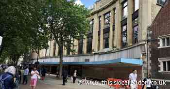 Plans to turn the empty Croydon Allders building into row of pop-up retail units