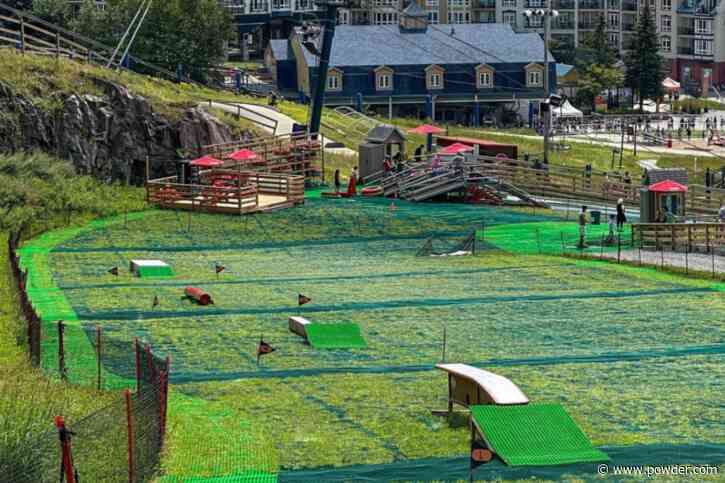 Mont Tremblant, Canada Unveils Summer Skiing Terrain Park