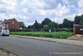 Tijdelijk parkje in afwachting van nieuwe sociale woningen