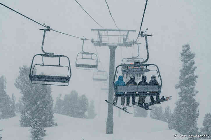 100 Days Until Opening Day at Mammoth Mountain, California