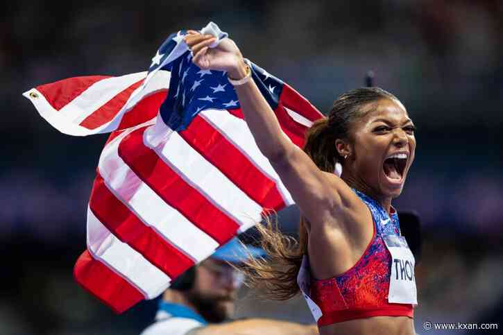 'Spoke it into existence': Gabby Thomas brings home gold in women’s 200-meter