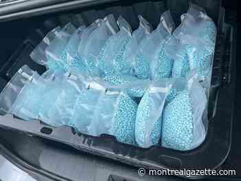 Quebec counterfeit pill haul may be over a million, according to RCMP