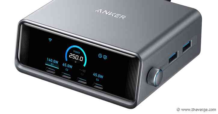 You can dial in the power output on Anker’s new desktop charger