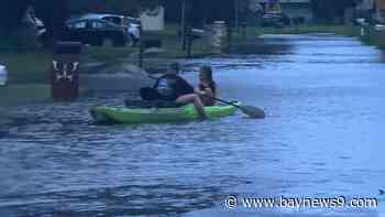 River levels for Manatee River at Rye Bridge, Hillsborough River, Alafia River at Lithia