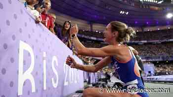 Franse atlete vraagt vriend ten huwelijk na verbreken Europees record steeplechase