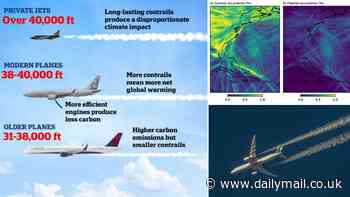 Modern airplanes are WORSE for the environment than older aircraft, study warns - throwing a 'spanner in the works' for the aviation industry