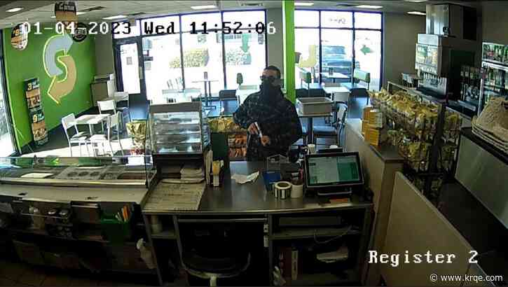 Man sentenced for string of armed robberies in Albuquerque