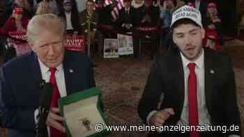 Persönlicher Dank für Barron Trump: Ex-Präsident äußert sich erneut nach umstrittenen Interview