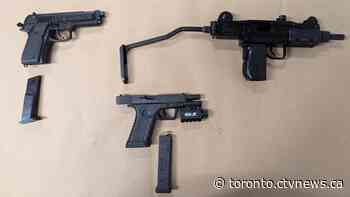 Police locate guns, ammo; charge 4 men following east Toronto raid