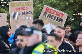 'Geordies are famous for their love' - Thousands turn out in Newcastle to make stand against riots