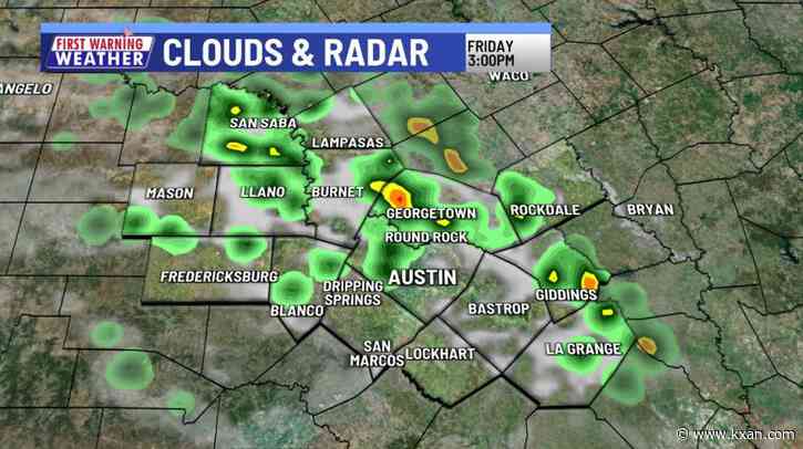 Hotter on Thursday, but rain possible Friday