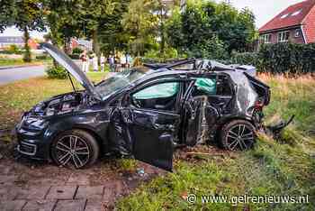 Gewonde en flinke ravage bij ongeval