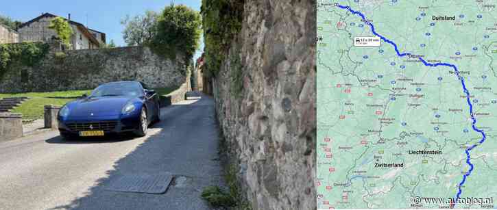 AB-lezer reist met gezin naar Italië in Ferrari 612 Scaglietti