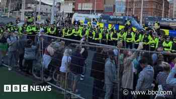 Trio admit their part in Blackpool disorder