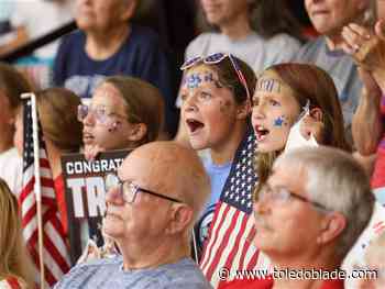 Hometown hosts watch party for Bluffton Olympian