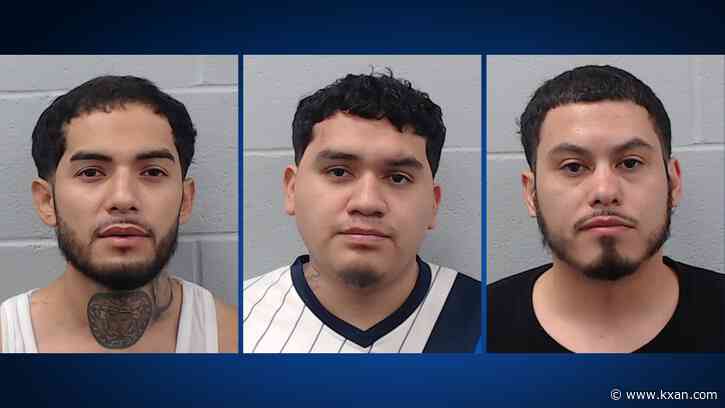 Kyle Police arrest 3 Austin men related to car burglaries