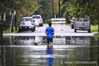 Tropical Storm Debby churns over the Atlantic before making second landfall on East Coast