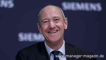 Siemens: Softwaregeschäft boomt, Roland Busch bestätigt Prognose