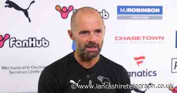 Derby County's two fitness doubts as boss gives Blackburn Rovers verdict