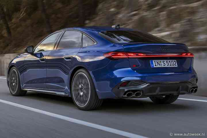 Nieuwe Audi S5 Limousine en S5 Avant: vanaf ruim €110.000