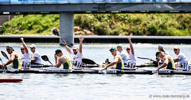 Kajak-Vierer der Männer bejubelt olympischen Gold-Hattrick