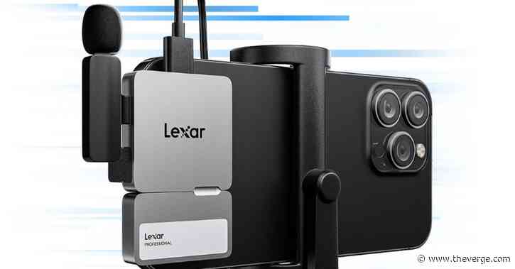 Lexar’s new SSD expands the iPhone’s storage without monopolizing its USB-C port