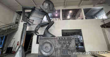 A Hip-Hop Comic Book Star Comes to Life in Steel