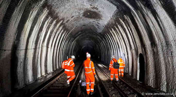 Inside the Blackheath railway tunnel: Battling water damage and the weather