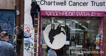 London: Diebe schrauben neues Banksy-Werk vor den Augen von Passanten ab