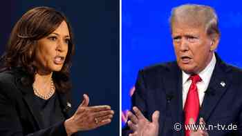 Trump will nun drei Debatten: TV-Duell zwischen Harris und Trump am 10. September
