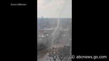WATCH:  Tornado wreaks havoc in Buffalo, New York