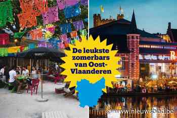 OVERZICHT. Naast de ijspiste of aan de surfclub: in deze zomerbars in Oost-Vlaanderen kan je terecht